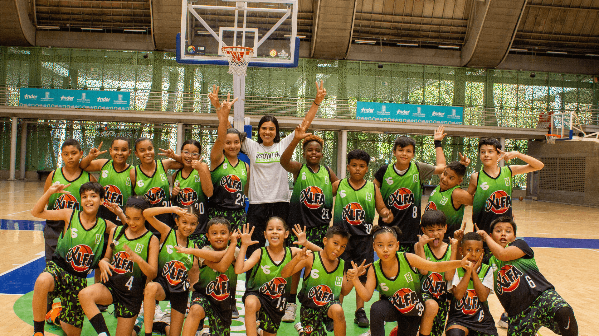 Equipo Alfa Basketball Medellín